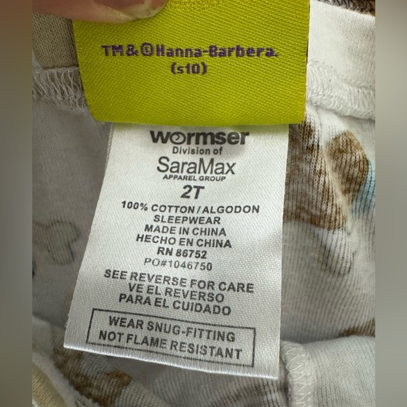 Kids Pajama Set Scooby-do - Picture 3 of 4